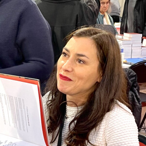 Olivia Ruiz lors de la 40ème Foire du Livre de Brive à Brive-la-Gaillarde, France, le 5 novembre 2022. © Fabien Faure/Bestimage 