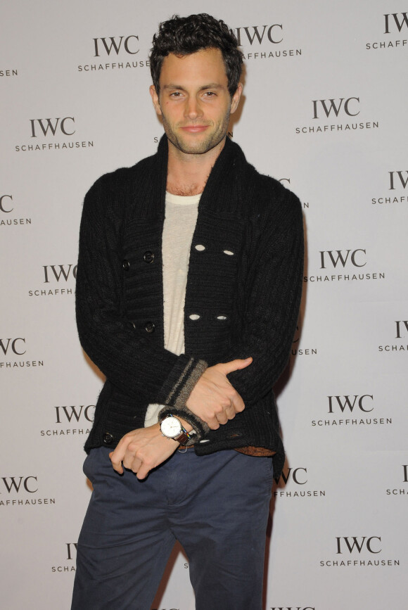 Penn Badgley au festival du film de "Tribeca" et "IWC celebration" de "For The Love Of Cinema" à New York, le 18 avril 2013