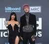 Megan Fox, Machine Gun Kelly au photocall de la soirée des "Billboard Music Awards 2022" à Las Vegas, le 15 mai 2022. 