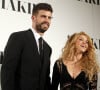 La chanteuse Shakira est venue présenter son nouvel album, le 10 ème intitulée Shakira, en présence de Gerard Piqué à Barcelone le 20 mars 2014