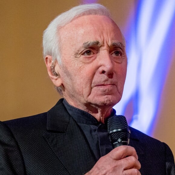 Charles Aznavour en concert à l'Office des Nations Unies à Genève.