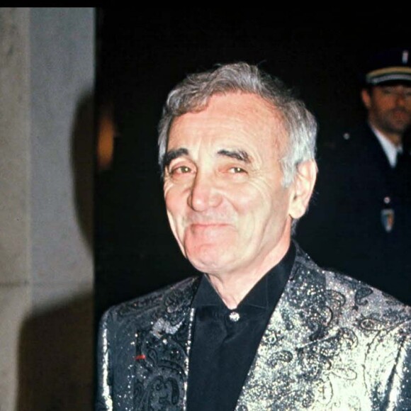 Charles Aznavour au Midem 1994 à Cannes.