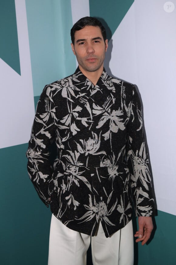 Tahar Rahim au photocall du défilé Louis Vuiton lors de la Fashion Week Homme automne-hiver 2023/24 de Paris, le 19 janvier 2023. © Bertrand Rindoff Petroff/Bestimage