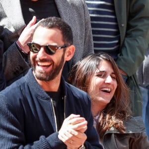 Ils sont ensemble parents d'une petite fille prénommée Sarah, qui a désormais 6 ans.
Géraldine Nakache et son mari Jérôme Elie- Betiya - Célébrités dans les tribunes des internationaux de France de tennis de Roland Garros à Paris, France, le 7 juin 2019. © Cyril Moreau/Bestimage 