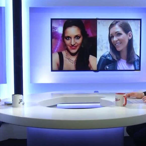 Et lors de l'interview, Jordan De Luxe a dévoilé une photo de Julia Paredes avant chirurgie