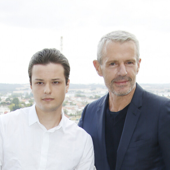 Jules Benchetrit, Lambert Wilson du film Au bout des doigts - No Web - No prod TV - Les célébrités lors de la 11ème édition du Festival du Film Francophone d'Angoulême, le 25 aout 2018. © Christophe Aubert via Bestimage