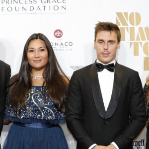 Louis et Marie Ducruet, Camille Gottlieb et son meilleur ami, Médy Anthony - Avant première du dernier James Bond " No Time To Die" au Casino de Monaco, le 29 septembre 2021. © Claudia Albuquerque/Bestimage