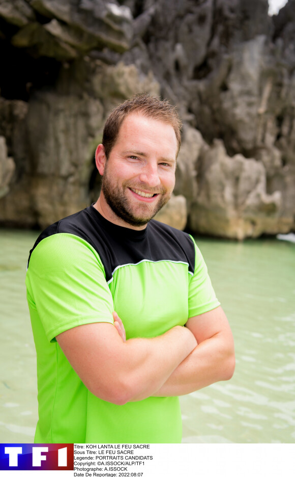 Portrait du candidat Alexandre dans "Koh-Lanta, le Feu sacré". ©A.ISSOCK/ALP/TF1