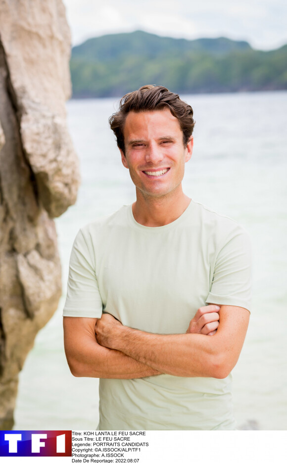 Portrait du candidat Martin dans "Koh-Lanta, le Feu sacré". ©A.ISSOCK/ALP/TF1