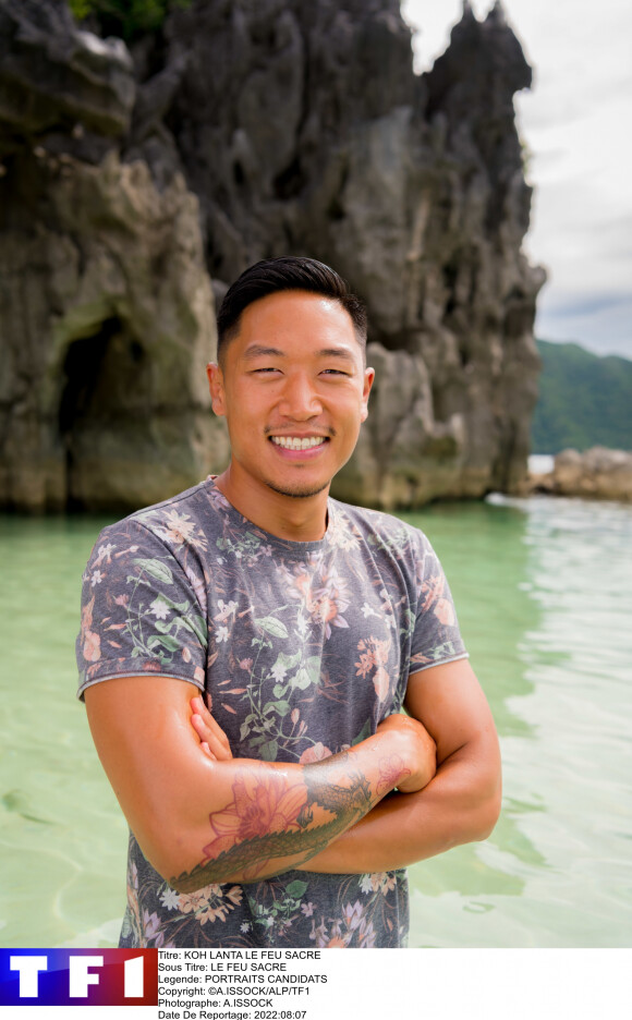 Portrait du candidat Frédéric dans "Koh-Lanta, le Feu sacré". ©A.ISSOCK/ALP/TF1