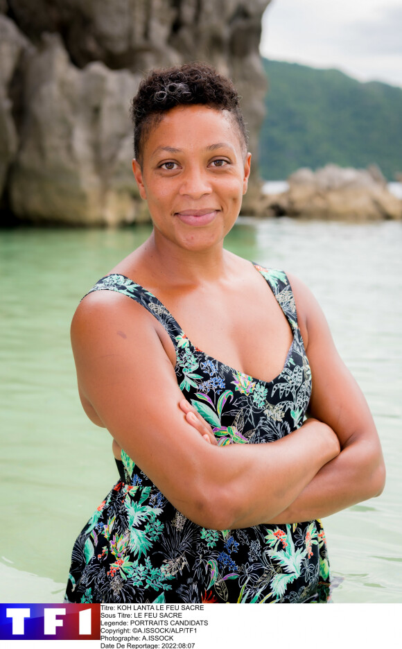 Portrait de la candidate Grace dans "Koh-Lanta, le Feu sacré". ©A.ISSOCK/ALP/TF1