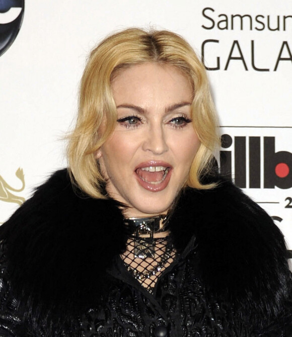 Beaucoup ne reconnaissent plus leur idole de la musique. 
Madonna - Soirée "2013 Billboard Music Awards" au "MGM Grand Garden Arena" à Las Vegas, le 19 mai 2013