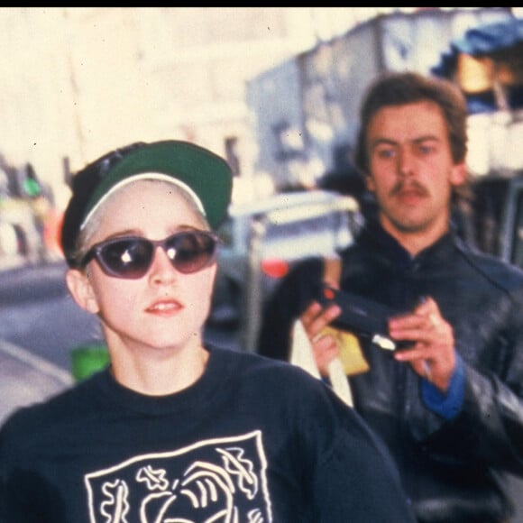 Madonna faisant un footing à New York en 1987