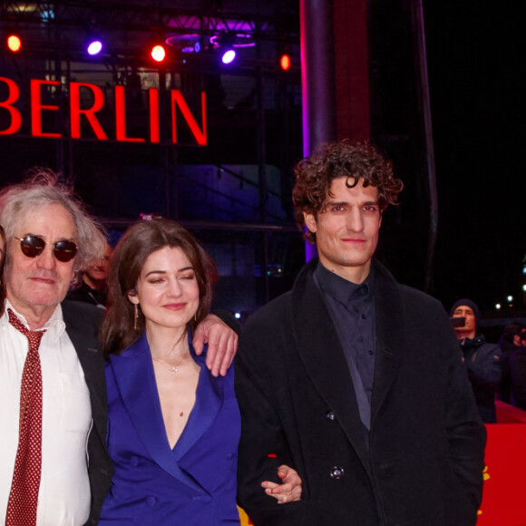 Esther Garrel, Louis Garrel, Philippe Garrel, Lena Garrel - Première du film "Le Grand Chariot" lors de la 73e édition du Festival international du film de Berlin (La Berlinale 2023). Le 21 février 2023.