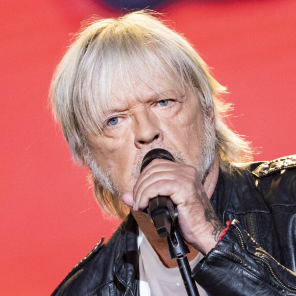 En janvier dernier, Renaud effectuait son come-back au micro après six ans sans la moindre date.
Renaud - Enregistrement de l'émission "Joyeux anniversaire Renaud" au Dôme de Paris. © Cyril Moreau / Bestimage