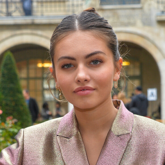 Thylane Blondeau - Célébrités au défilé Paul & Joe "Collection Prêt-à-Porter Printemps/Eté 2020" lors de la Fashion Week de Paris (PFW), le 29 septembre 2019. © Veeren Ramsamy - Christophe Clovis / Bestimage 