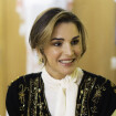 Rania de Jordanie : Étincelante en noir et or, un vrai bijou ambulant