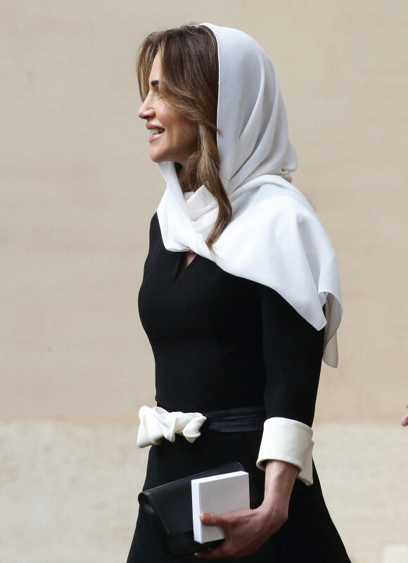 Le roi Abdallah II et la reine Rania de Jordanie reçus par le pape François au Vatican, le 10 novembre 2022. 