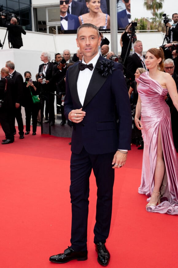 Maxime Dereymez - Montée des marches du film " Les Amandiers " lors du 75ème Festival International du Film de Cannes. Le 22 mai 2022 © Cyril Moreau / Bestimage