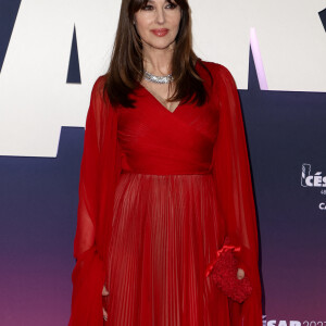 Monica Bellucci au photocall de la 48ème cérémonie des César à l'Olympia à Paris le 24 février 2023 © Dominique Jacovides / Olivier Borde / Bestimage 