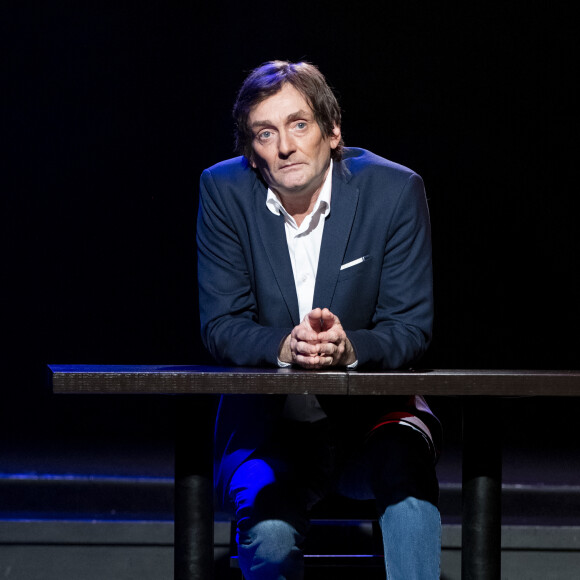 Exclusif - Spectacle de Pierre Palmade au Théâtre de l'Européen à Paris, pour sa première date le dimanche 16 février 2020. © Pierre Perusseau / Bestimage