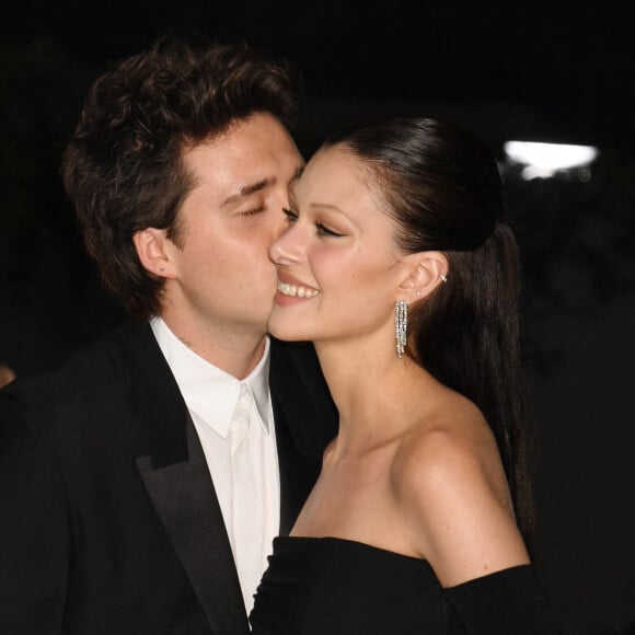 Brooklyn Beckham et sa femme Nicola Peltz lors de la 2ème édition du gala annuel du musée de l'Académie à l'Academy Museum of Motion Pictures de Los Angeles, Californie, Etats-Unis, le 15 octobre 2022. 