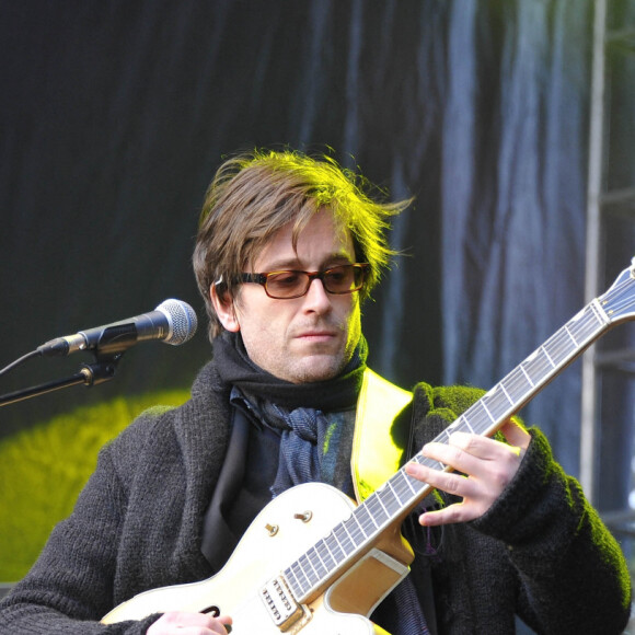 Thomas Dutronc - Inauguration de la 50eme édition de la Foire du Trône à Paris. Le 29 mars 2013