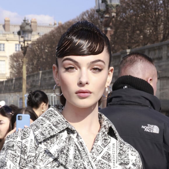 No Web - Deva Cassel - Arrivées au défilé de mode prêt-à-porter automne-hiver 2023/2024 "Christian Dior" lors de la Fashion Week de Paris. Le 28 février 2023 © Christophe Aubert via Bestimage 