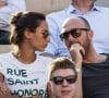On les a ensuite vu ensemble à Roland Garros en 2019
 
Christophe Dugarry et sa compagne Yasmina dans les tribunes lors des internationaux de tennis de Roland Garros à Paris, France, le 31 mai 2019. © Jacovides-Moreau/Bestimage