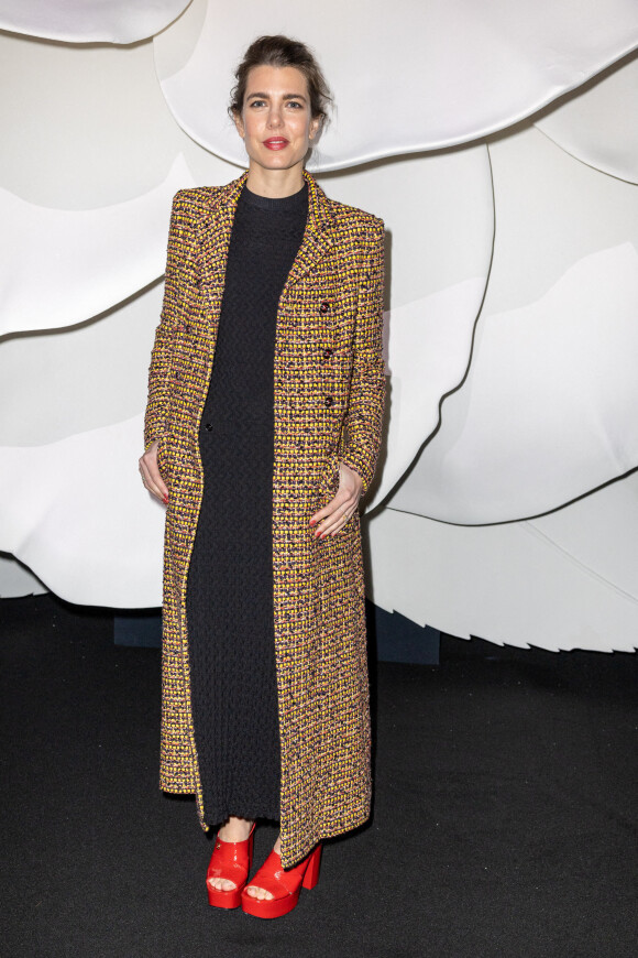 Charlotte Casiraghi - Défilé de mode prêt-à-porter automne-hiver 2023-2024 "Chanel" lors de la Fashion Week de Paris, le 7 mars 2023. © Olivier Borde / Bestimage