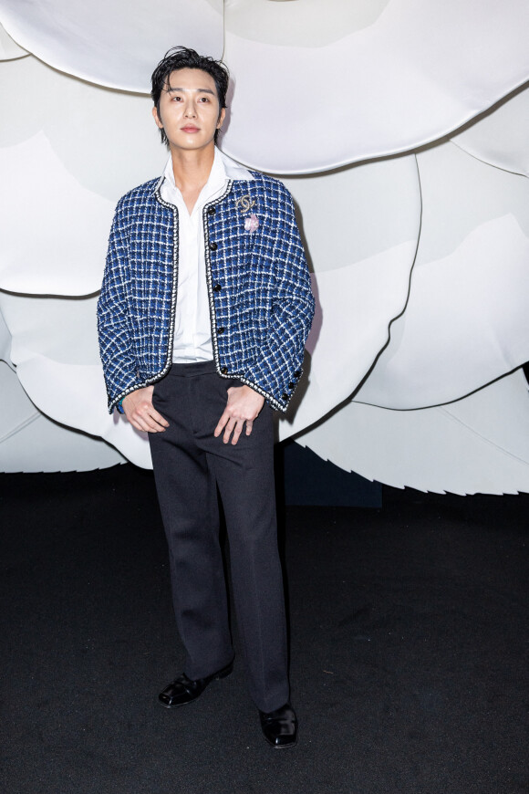 Park Seo-joon - Photocall du défilé de mode prêt-à-porter automne-hiver 2023/2024 "Chanel" lors de la fashion week de Paris. Le 7 mars 2023 © Olivier Borde / Bestimage 