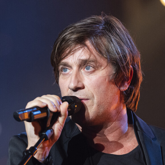 Un couple modèle pour l'artiste de 49 ans à la vie sentimentale bien cachée ? Pas si facile.
Exclusif - Thomas Dutronc - 3ème édition de l'émission "Psychodon, Unis face aux maladies psychiques" à l'Olympia à Paris et diffusée sur C8 le 6 octobre 2020. © Pierre Perusseau / Bestimage