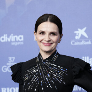 Juliette Binoche au photocall de la 37ème édition de la cérémonie des Goya, organisée par l'Academia de las artes y las ciencias cinematográficas de España, au FIBES centre de conférences et d'expositions de Séville, Espagne. © Jack Abuin/Zuma Press/Bestimage