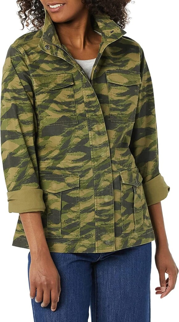 Comme Kate Middleton, optez pour cette veste de camouflage cargo Goodthreads