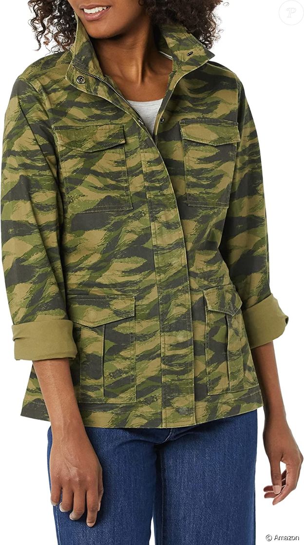 Comme Kate Middleton, optez pour cette veste de camouflage cargo Goodthreads