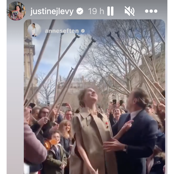 Info - Justine Lévy et Patrick Mille se sont mariés le 11 mars 2023