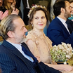 Mariage de Justine Levy et Patrick Mille : Bisous passionnés, fous rires et larmes du marié
