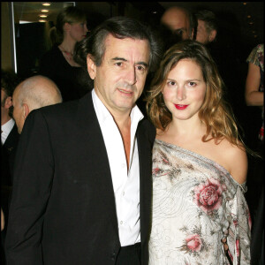 Bernard Henri Levy et sa fille Justine, en 2006