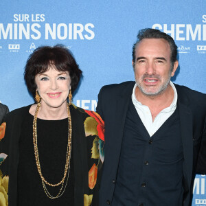 Anny Duperey et Jean Dujardin - Avant-première du film "Sur les chemins noirs" au cinema UGC Normandie à Paris le 13 mars 2023. © Coadic Guirec/Bestimage 