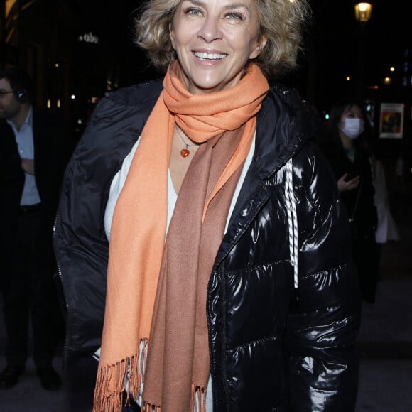 Exclusif - Corinne Touzet - Arrivées à l'avant-première du film "Sur les chemins noirs" au cinema UGC Normandie à Paris le 13 mars 2023. © Denis Guignebourg/ Bestimage 