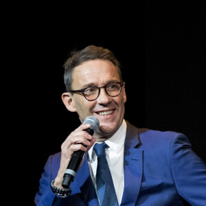 Julien Courbet lors du gala de la Chaine de l'espoir au théâtre de la Tour Eiffel à Paris, France, le 26 mars 2018. Les recettes collectées (les bénéfices de la soirée) seront reversées à l'association La Chaîne de l'Espoir pour redonner vie et sourire à des enfants malades du bout du monde. © Cyril Moreau/Bestimage