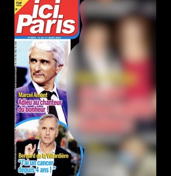 Couverture du magazine Ici Paris n°4054, paru le 15 mars 2023.