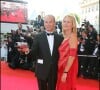 Ensemble ils ont eu deux garçons : Benjamin et Bastien
Laurent Baffie et sa femme Sandrine lors de la montée des marches pour la clôture du 60ème Festival de Cannes, le 27 mai 2007.
