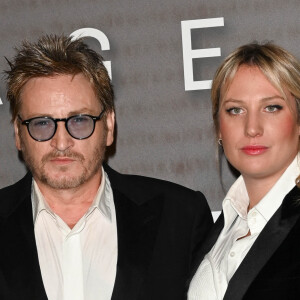 Benoît Magimel et sa femme Margot Pelletier - Avant-première du film "Simone, Le Voyage Du Siecle" à l’Unesco à Paris le 28 septembre 2022. © Coadic Guirec/bestimage