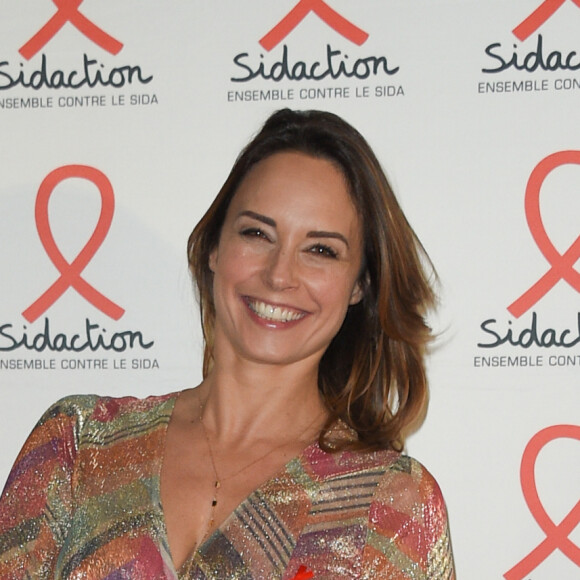Julia Vignali - Soirée de présentation de la prochaine édition du Sidaction 2018 au musée du Quai Branly - Jacques Chirac à Paris, France, le 5 mars 2018. © Coadic Guirec/Bestimùage