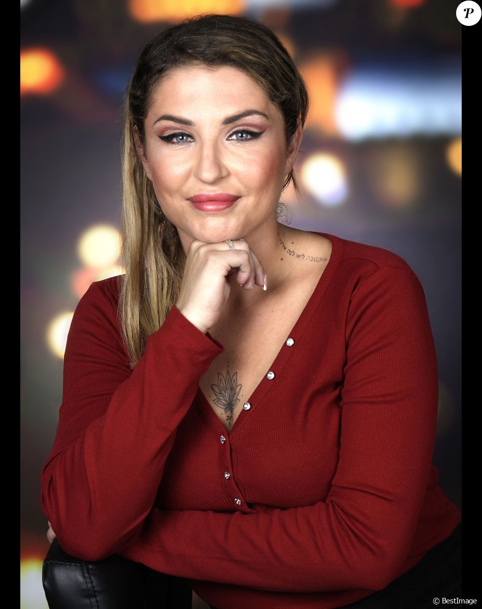 Portrait de Amandine Pellissard lors de l'enregistrement de l'émission "Chez Jordan". Le 7 septembre 2022 © Cédric Perrin / Bestimage