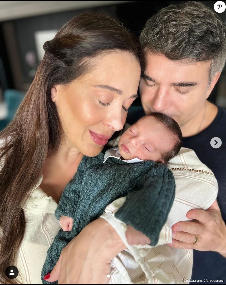 À 56 ans, Claudia Raia annonce la naissance de son fils Luca sur Instagram