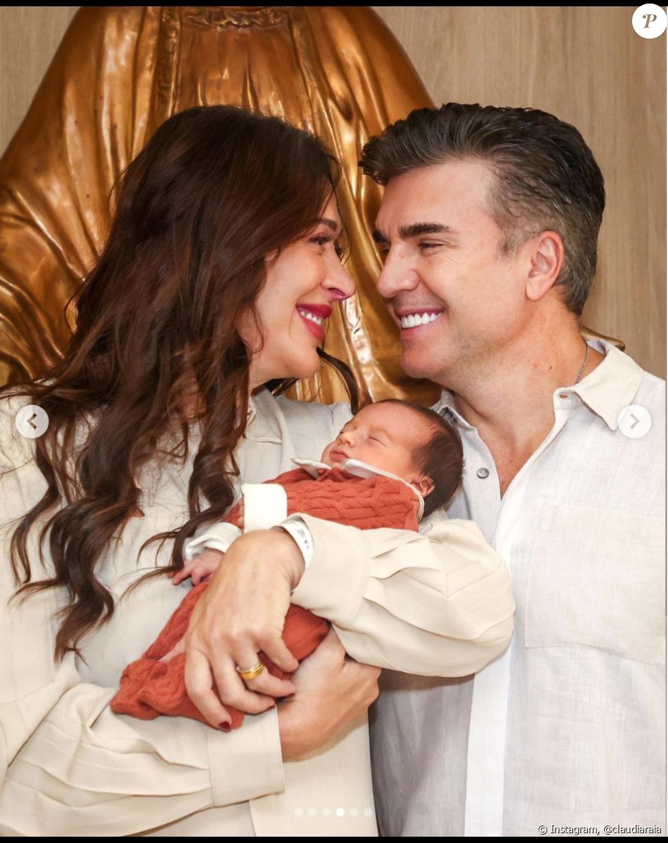 À 56 ans, Claudia Raia annonce la naissance de son fils Luca sur Instagram