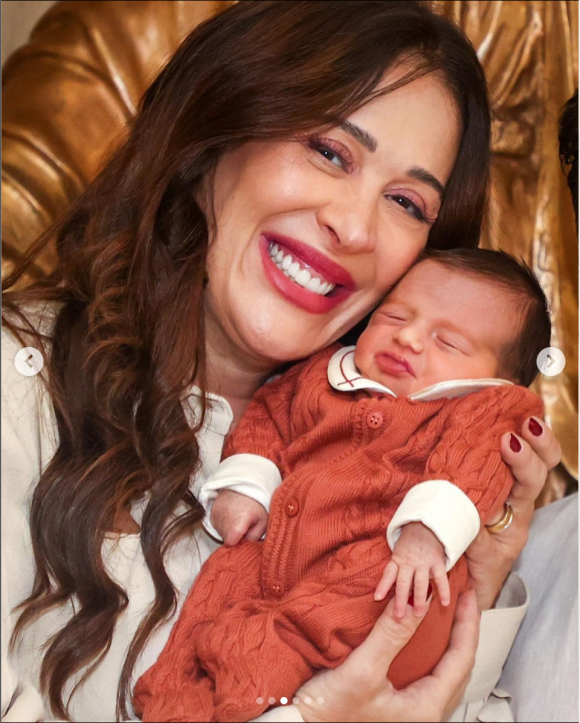 À 56 ans, Claudia Raia annonce la naissance de son fils Luca sur Instagram