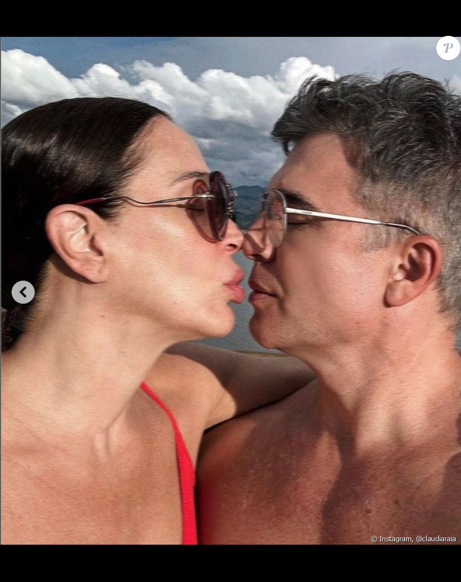 Claudia Raia et son compagnon Jarbas Homen de Mello
